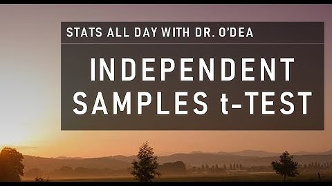 Run that stat : Independent samples t-test in JAMOVI
