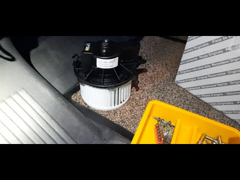  Update How to replace a Ducato heater blower
