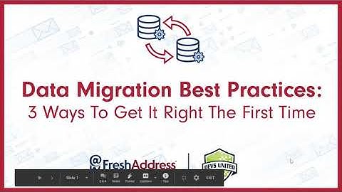 Data Migration Best Practices