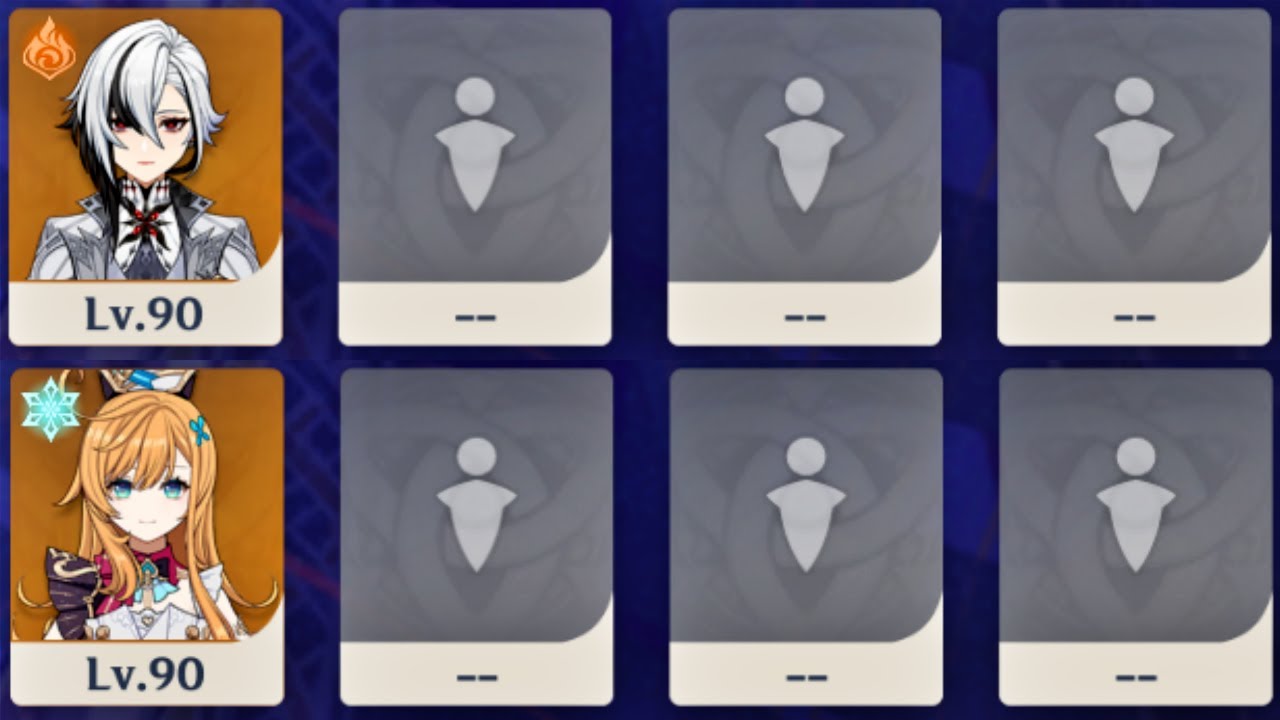 原神 螺旋 12層 単騎 召使(脳筋) & エスコフィエ(ノーダメージ) 星9 Ver.5.5/5.6