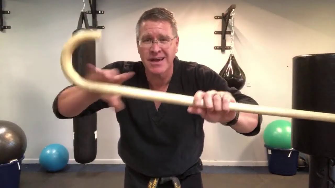 Fighting With A Walking Cane For Beginners plus how to use kicks YouTube