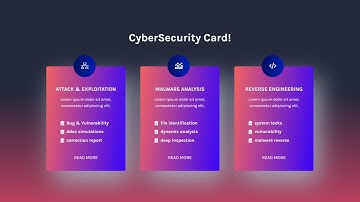 Card Making HTML CSS and Grid system Use Bootstrap | HTML CSS Bootstrap Card Making Linear Gradient
