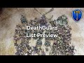 ZOMBIES!!! DeathGuard List Preview!
