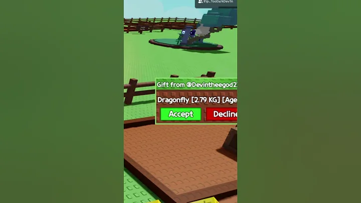 I Got A DRAGONFLY In GROW A GARDEN! 🎉 #growagarden #roblox