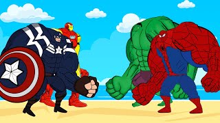 Evolution of HULK, SPIDER-MAN Vs CAPTAIN AMERICA, IRON-MAN : Who Is The King Of Super Heroes ?