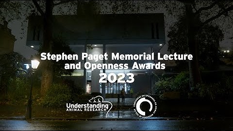 The Stephen Paget Memorial Lecture and Openness Awards 2023 Highlights