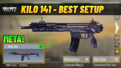 Best Kilo 141 Gunsmith Loadout/Class Setup | Season 4 Cod Mobile | CODM