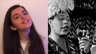 Ella Fitzgerald, Louis Armstrong, Angelina Jordan "Dream a Little Dream of Me"