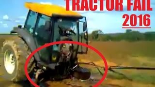 Heavy Equipment: Tractor FAIL/WIN 2016 Accidents Agricolture Farm Equipment Traktor Crash Machine