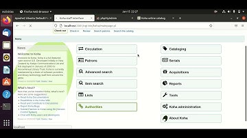 koha on cloud (basic parameters before starting)