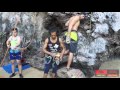 Real Rocks Climbing And Caving Tours at Railay Beach, Krabi, Thailand 2016