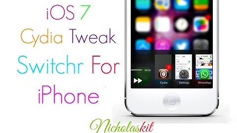 iOS 7 Cydia Tweak | Switchr For iPhone - Completes iOS 7 Multitasking Replacement