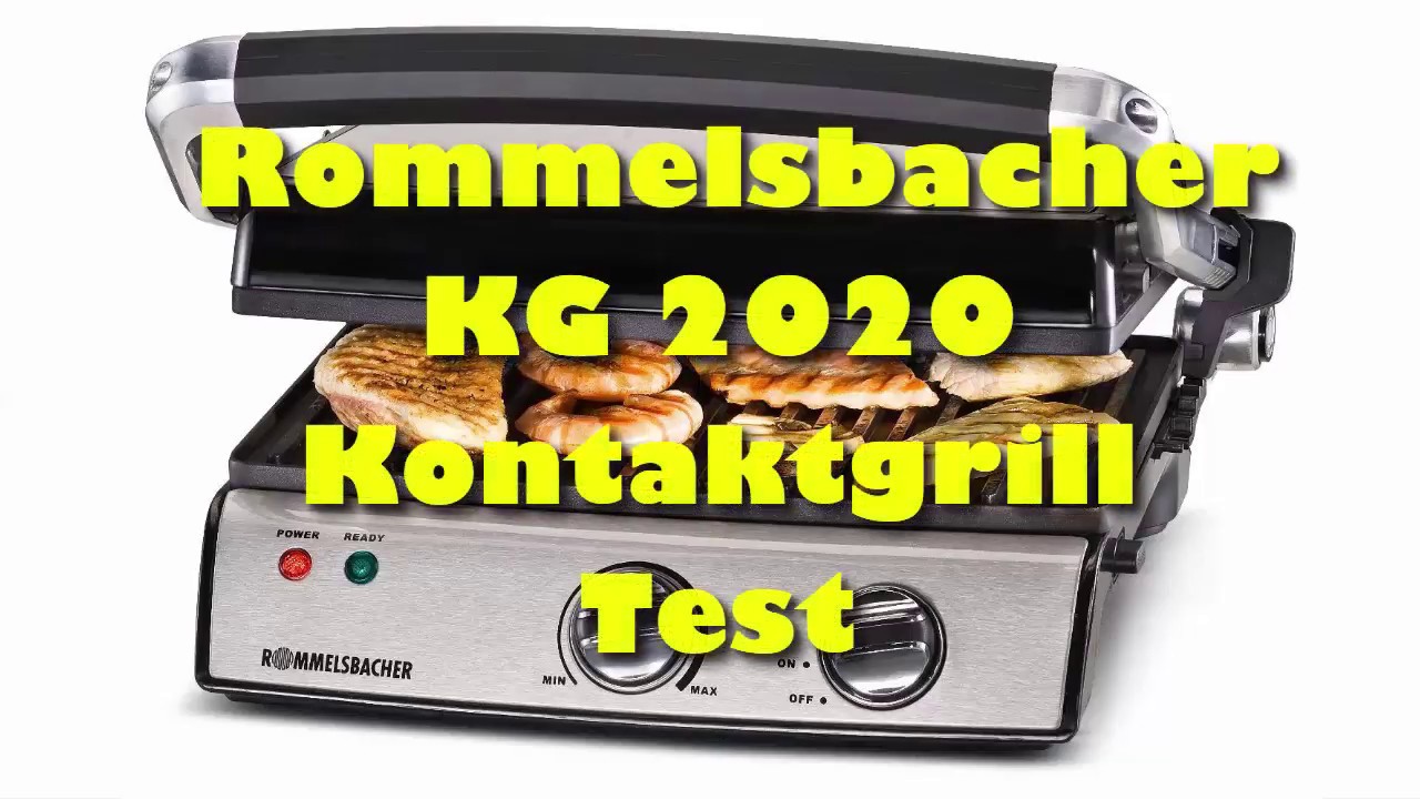 ROMMELSBACHER KG 2025 Kontaktgrill - 3-in-1 Grill Mit Keramik-Beschichtung & 15 Temperaturstufen