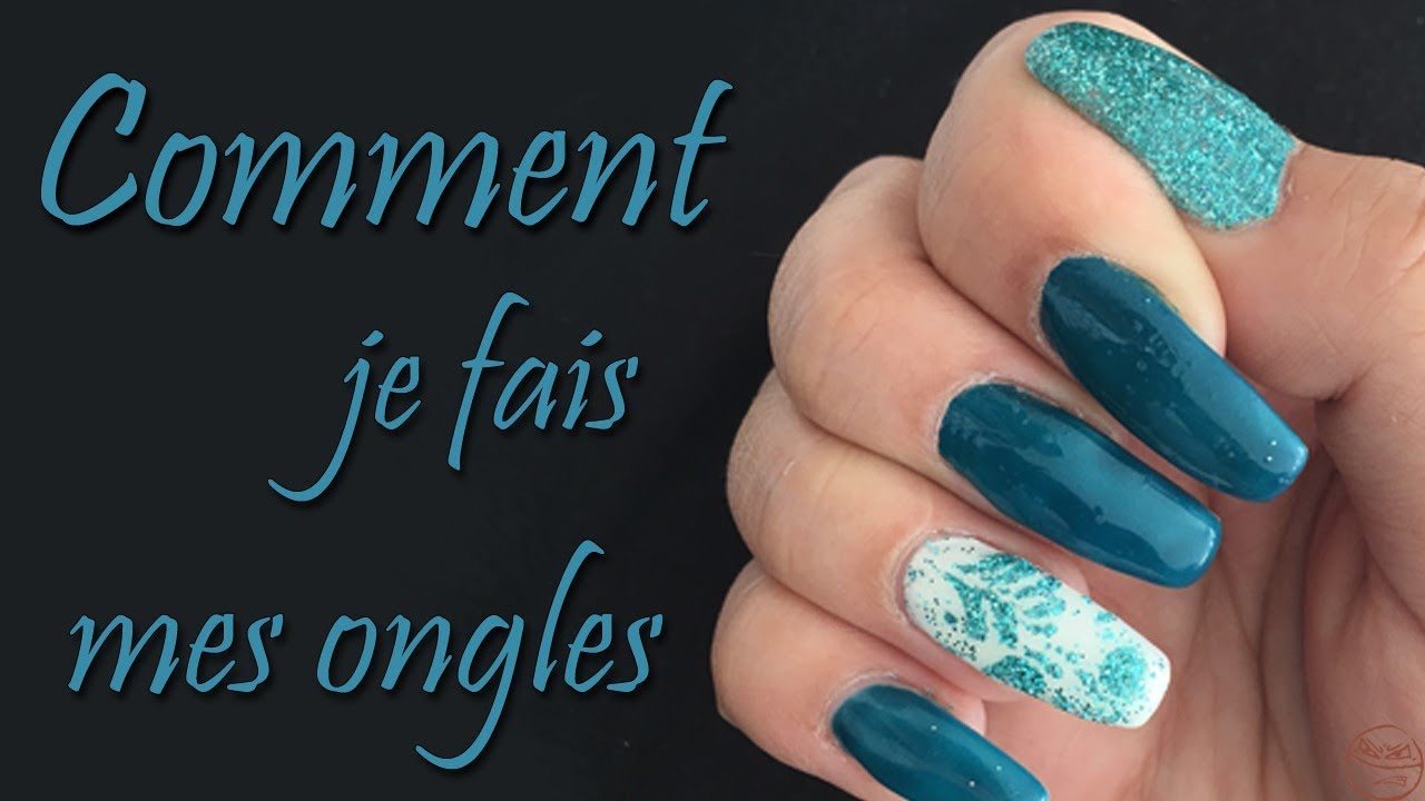 TUTO: COMMENT JE FAIS MES ONGLES! - YouTube
