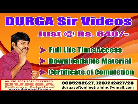 DURGA Sir Videos Just @ Rs. 640/-