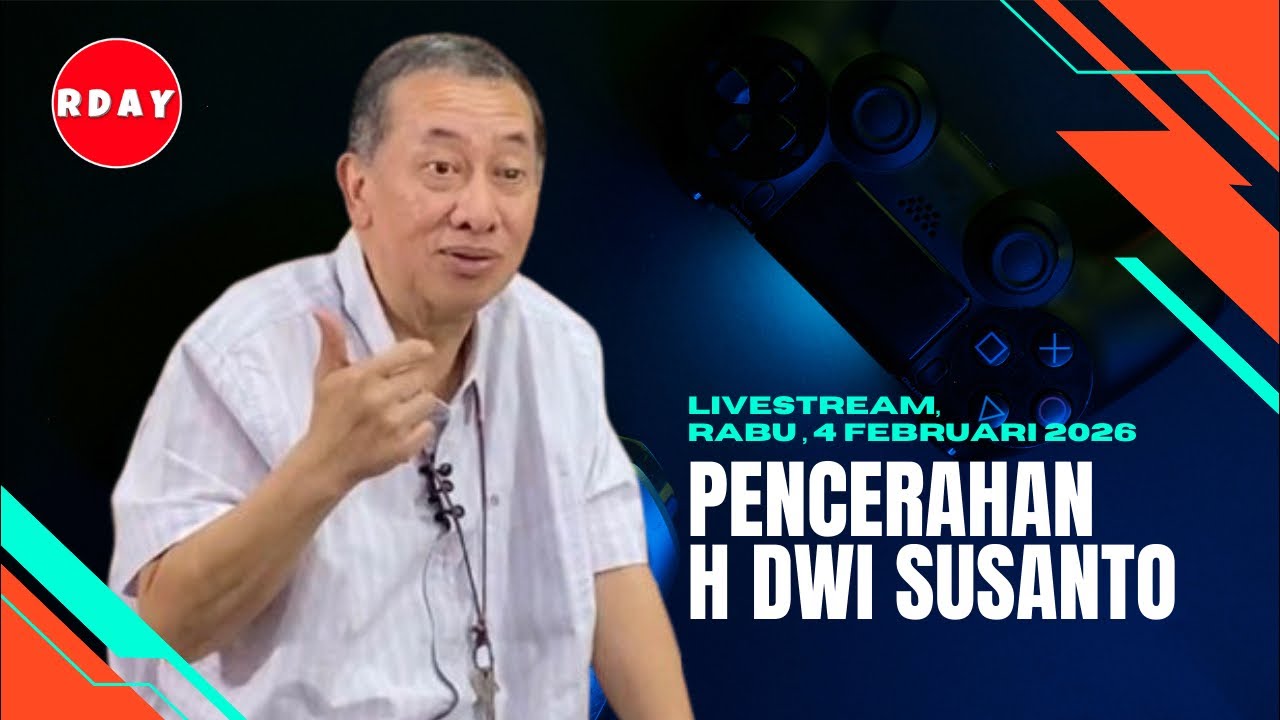 RDAY LIVESTREAMING PENCERAHAN H DWI SUSANTO || RABU 4 FEBRUARI 2026