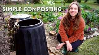How to Start a Compost Bin 🥗🌿 Simple Composting for Beginners