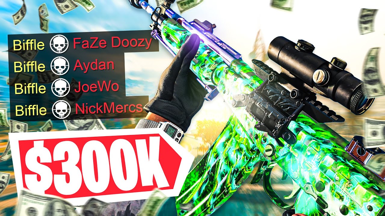 I killed 22 Pros for $300,000 in World Series of Warzone...
