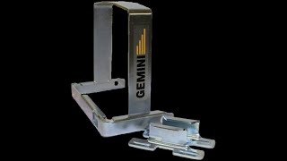 How to install a GEMINI Anti Tamper Slide Bracket