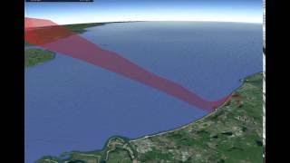Famous Flight animation using KML in Google Earth Profile