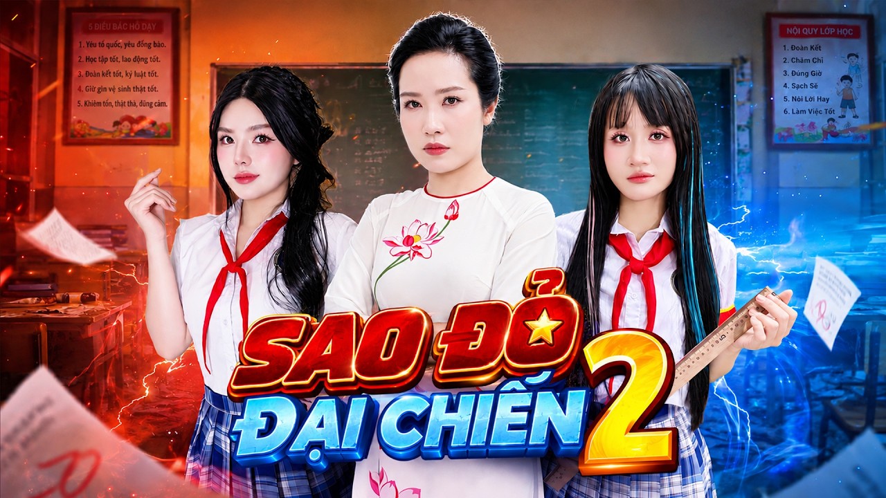 [NHẠC CHẾ] SAO ĐỎ ĐẠI CHIẾN - PHẦN 2 | VÊ VÊ | OFFICIAL MV