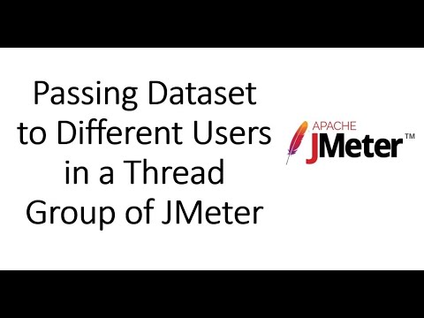 Passing Data Input to Different Users in a Thread group of JMeter