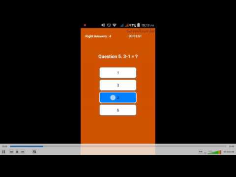 Android Maths Game - A Simple Game Module