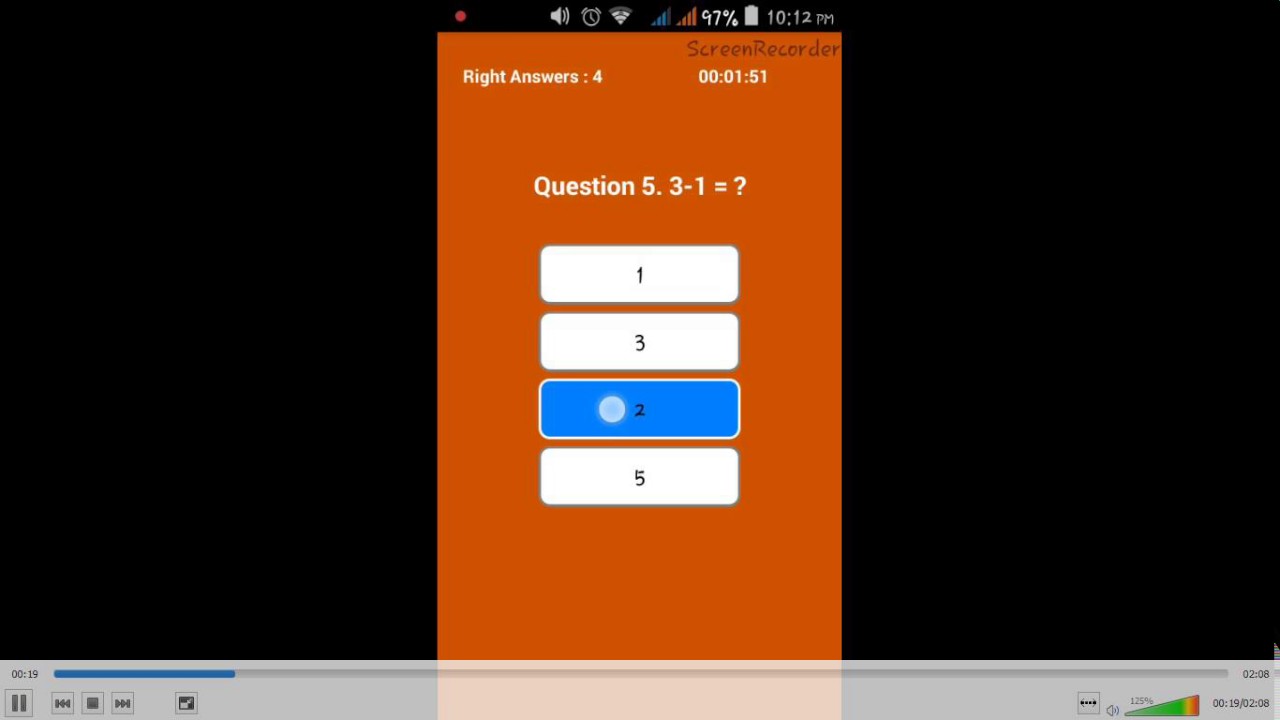 Android Maths Game - A Simple Game Module - YouTube