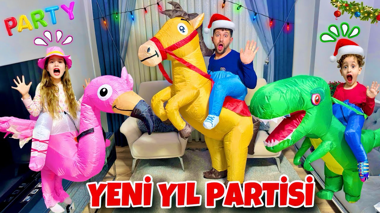 KUZEY ELİF YENİ PARTİSİNE KOSTÜM İLE BAŞLADI !!