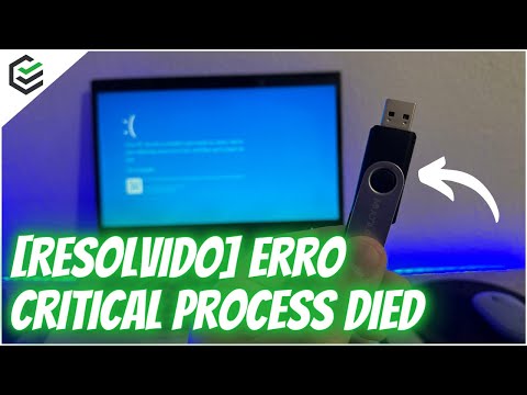 Como Corrigir o Erro Critical Process Died (Processo Crítico Morreu)no Windows 10/11 #telaazul