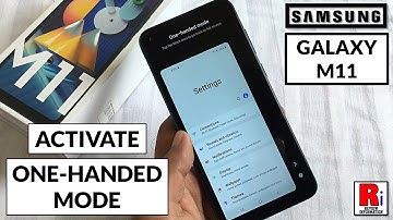 How to Activate One-Handed Mode on Samsung Galaxy M11
