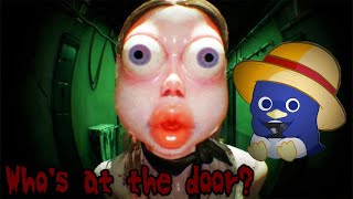 【Who's at the door?】ヤバい訪問者？全ては幻覚か？不気味すぎるホラーゲーム