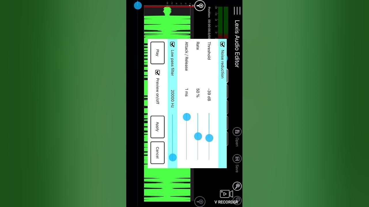 How to remove background Noise ''Best Audio recorder App "Noise