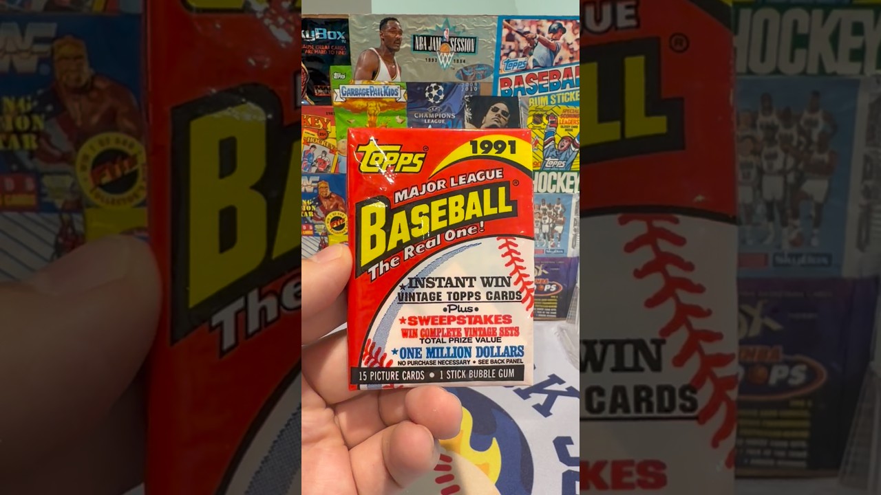 1991 Topps Baseball Cards