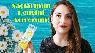 Urun Inceleme Evde Saclarimin Rengini Aciyorum Youtube