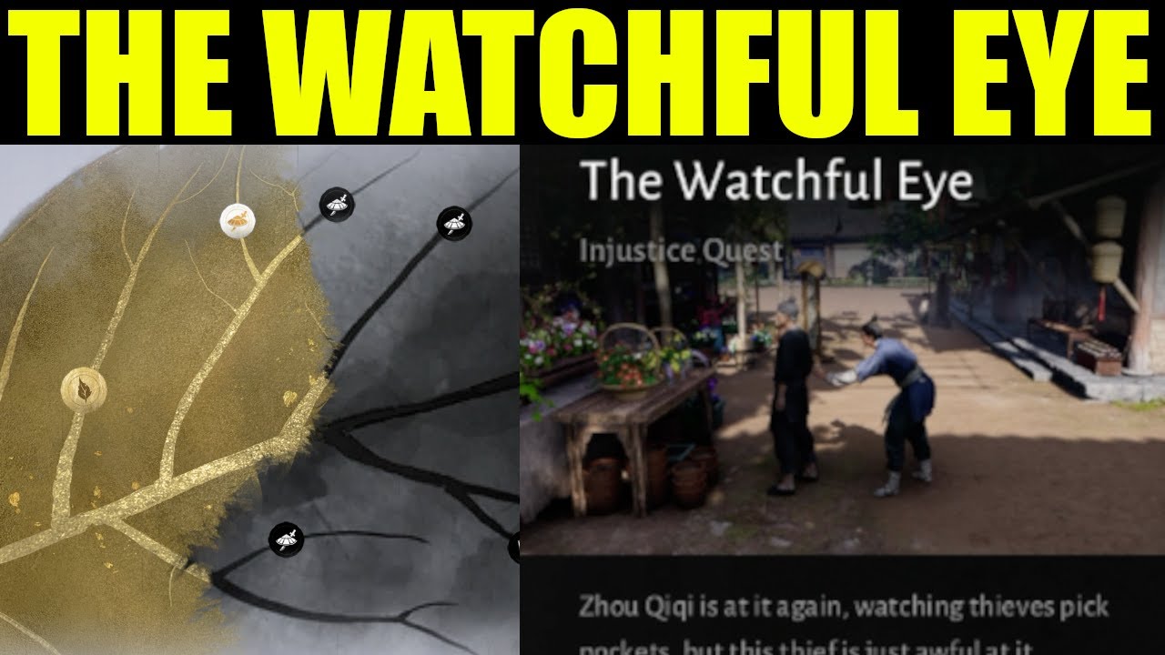 Там, где встречаются ветры — путеводитель по квесту «Бдительный глаз» (один лист — одна жизнь)