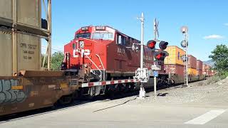 Cp double stack container at mission flats landfill