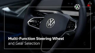 Multi-Function Steering Wheel and Gear Selection