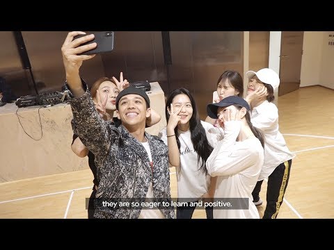 Red Velvet ‘Power Up’ Dance Practice Behind the Scenes with Kyle Hanagami (English Sub)