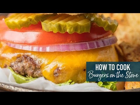 Come cucinare hamburger sul fuoco!