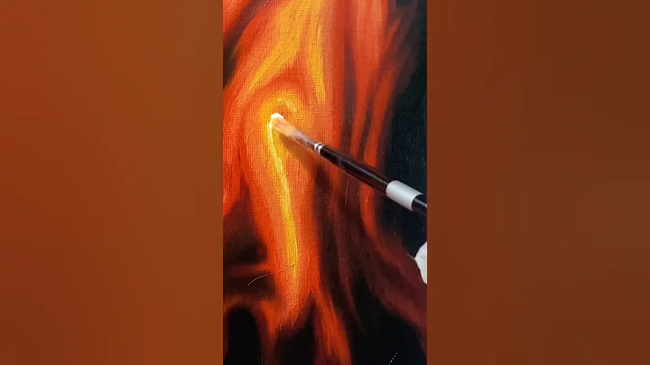 How to Paint: 🔥FIRE🔥 (beginner-friendly) #paintingtutorial thumbnail