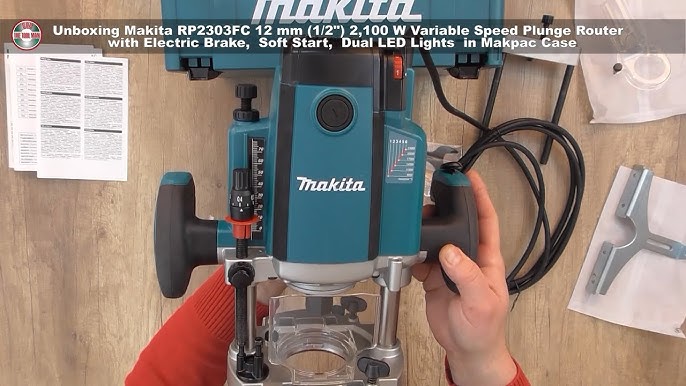Makita RP2301 Plunge Router | Toolstop Demo - YouTube