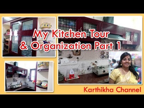 Kitchen Tour in Tamil | Kitchen Organization ideas in Tamil | Indian Kitchen Tour - Part 01