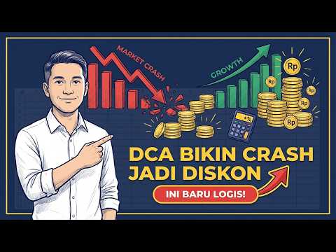 STRATEGI DOLLAR COST AVERAGING (DCA), SOLUSI INVESTASI TANPA PUSING MIKIRIN MARKET !