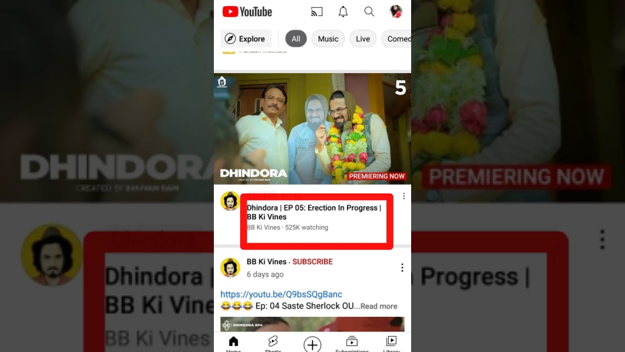 Dhindora Ep 5 Ne Macha Diya Premiere Me Hi