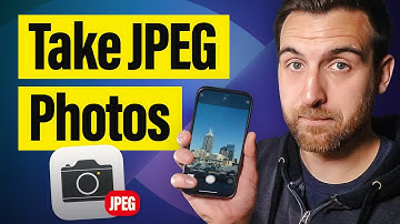How to Take JPEG Photos on iPhone
