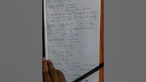 ME8793 PROBLEM ON COST ESTIMATION(UNIT-3)