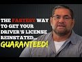 SR22 Insurance - How to Get Your Driver's License Reinstated Quickly