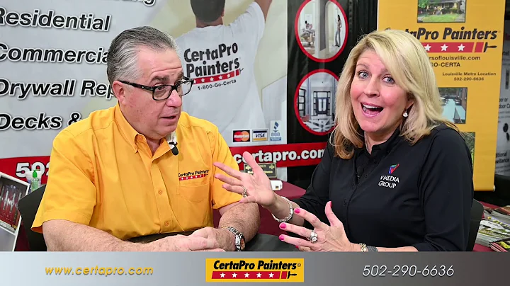Lee Sapata being interviewed by Vicki Rogers