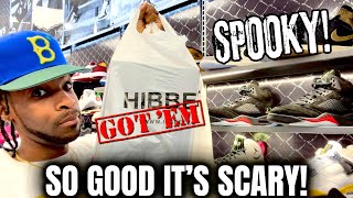 SPOOKY BUT IN A GOOD WAY! JORDAN 5 HALLOWEEN SITTING WHEREVER THEY'RE SOLD BUT NOT FOR LONG!